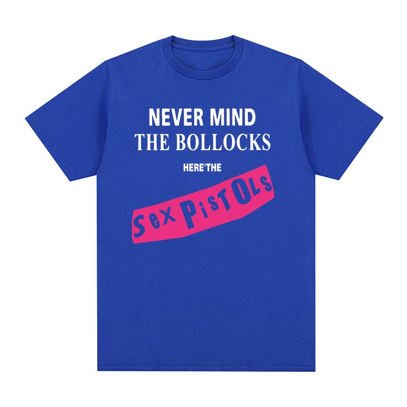 Sex Pistols Vintage T-shirt Never Mind The Bollocks Cotton Men T shirt New TEE TSHIRT Womens tops Unisex