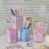 Creative Foam Pen Holder Pencil Case Desktop Stationery Organizer Makeup Brush Storage Holder Acrylic Style Ornaments Decoration