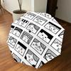 1PC Facial Expressions Faces Umbrella-9-Rib Reinforced, Automatic Open, Lightweight & Durable, Cute Fashion Accessory for Outdoor-P0763