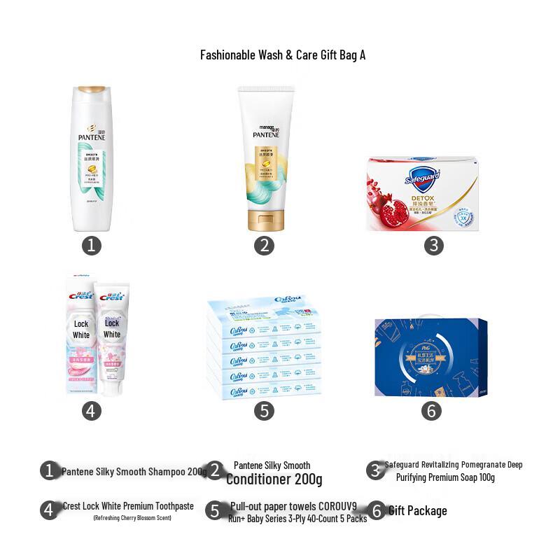 Pantene Repair & Smooth Hair Care Gift Set