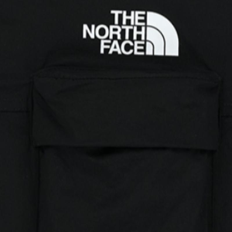 The North Face Ire Pocket Short Sleeve Round Tee Blk Nt7ur18j