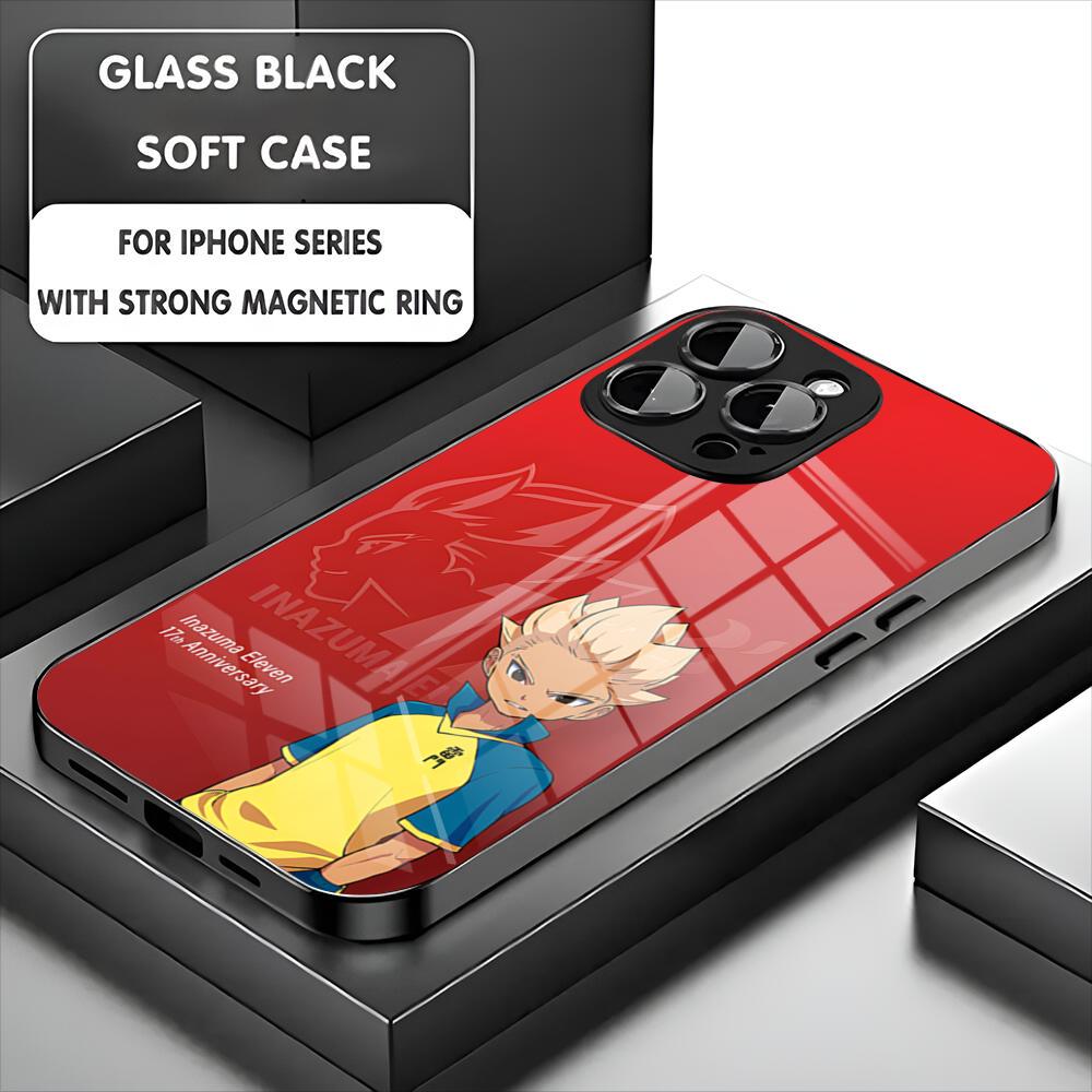 

Inazuma Eleven Anime Phone Case For Iphone 17 16 15 14 13 11 12 Pro Max Mini Plus Magnetic Glass Phone Cover iPhone 14 Pro