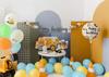 Partydeco Balon Foliowy Pojazdy Budowlane 45 Cm Mix