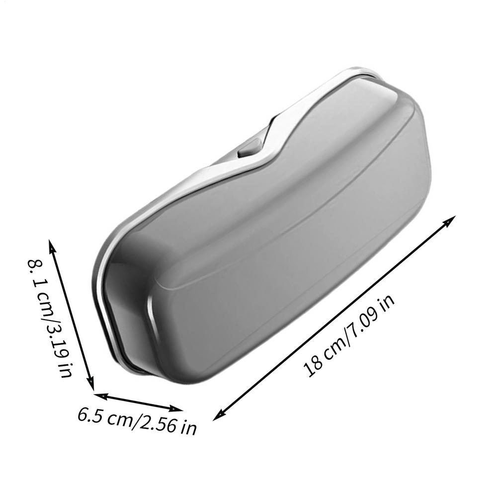 

Sunglasses Visor Holder Car Eyeglass Holder Shockproof Protector Organizer Sleeve Box For Eyeglass Daily Outdoor Travel Beach