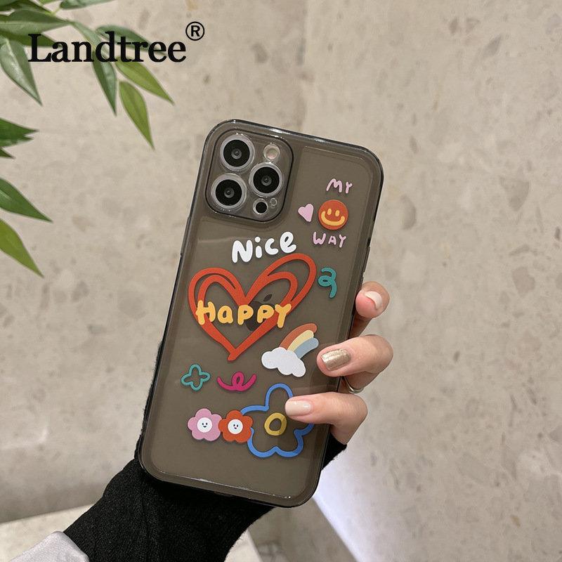 

Чехол для iPhone 14 13 12 11 Pro Max XR XS X 7 8 Plus SE Mini Роскошный силиконовый бампер прозрачный жесткий чехол из ПК Капа