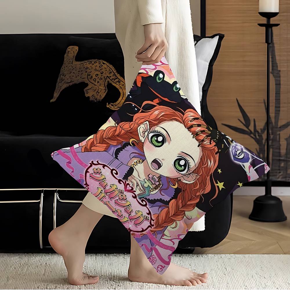 Anime Sugar Sugar Rune Kissenbezug Polyester Sofakissen Dekorative Wurfkissen Heimdekoration Kissenbezug