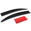 ABS Three-section Universal Tail Wing with Adjustable Length Universal Black Car Accessories Tail Wing for Subaru Trunk Spoilers