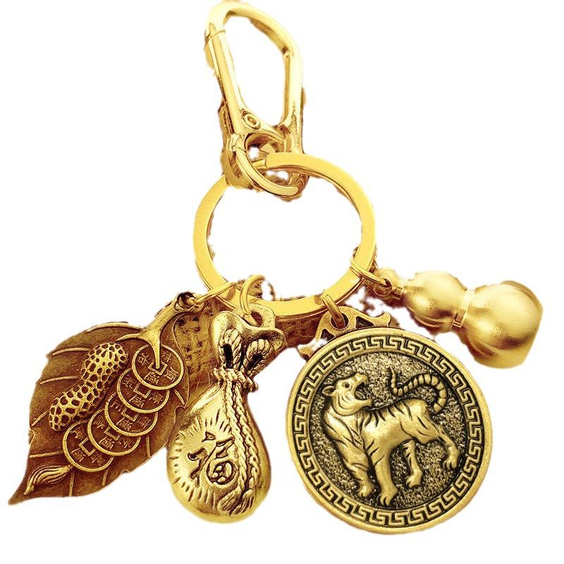 Overnight Wealth Charm: Zodiac Lucky Bags, Money Bags, Key Chains, Car Pendants, and Fortune Accessories for Men and Women.