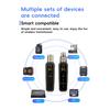 Uhf Wireless Microphone Converter Xlr Transmitter Receiver For Microphone Guitar Transmitter Receiver Adapter Durable 640-690Mhz