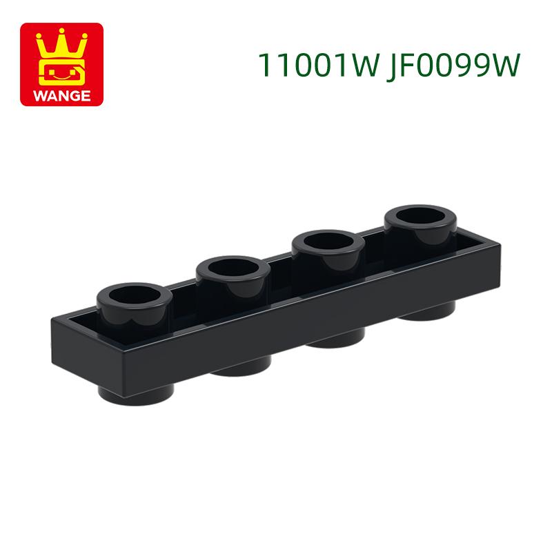 

147Pcs/lot 11001W 1x4 Bidirectional Short 4holes on Both Sides Assembling Block Moc Colours Accessories Works with with Brick about 147pcs