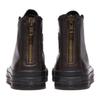 Converse Chuck 70 Black Zip Comfort Temperament Abrasion Absorbing High Top Canvas Shoes Unisex Brown