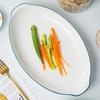 Churong Outdoor Portable Ceramic Fish Plate