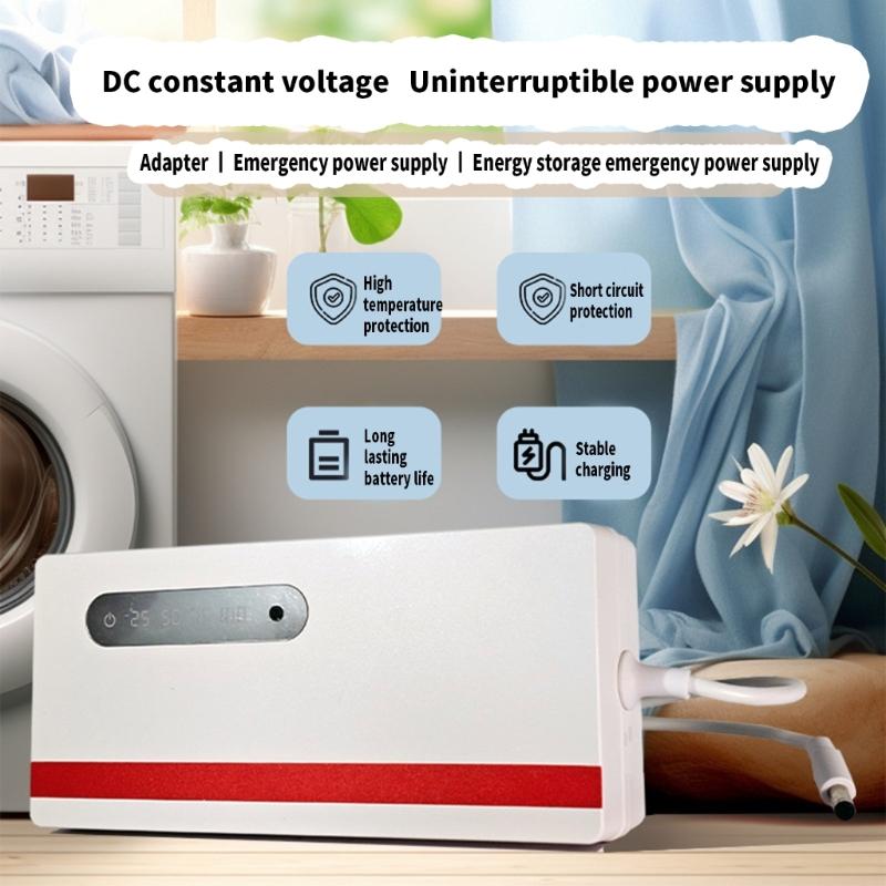 12V5A/7A UPS Backup Power Supply Small Backup Uninterruptible Power Supply for Router Optical Cats Mobile Device