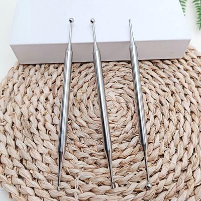 Nützlicher, robuster Akupunktur-Massagestift aus rostfreiem Stahl zur Spannungslinderung, Gesichtsreflexzonenmassage-Werkzeug, Stick für die Körperpflege