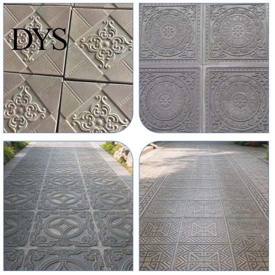 Home Craft Project for Garden Enthusiasts Reusable Concrete Path Stepping Stone Mold, DIY Pavement Cement Mould, Patio Walkway Maker Making