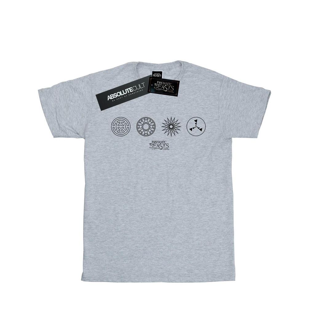 Fantastic Beasts Mens Circular Icons T-Shirt