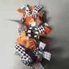 Halloween Swag Wreath Fall Garland Front Door Hanging Porch Sign Wreath for Home Holiday Decor