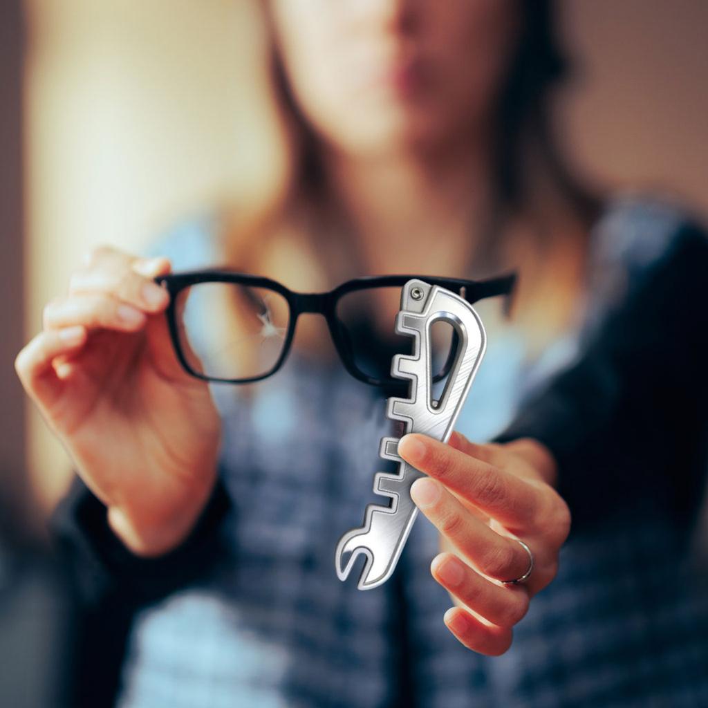 Eyeglass Bending And Adjustment Tool: A Tool For Repairing Glasses, Easily Adjusting The Fit Of Your Eyeglasses.
