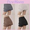 Street Style High Waist Yoga Shorts With Abdominal Compression For Workout And Running