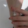 Korean Style Ginkgo Leaf Pendant Necklace - Versatile & Trendy Clavicle Chain Jewelry for Women 