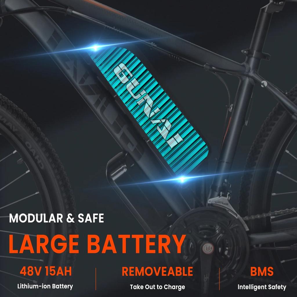 750W elektrické dámské kolo s duálním motorem 29palcový tlustý plášť s 48V 15Ah baterií 21rychlostní převodovka pro dospělé horské terénní elektrokolo