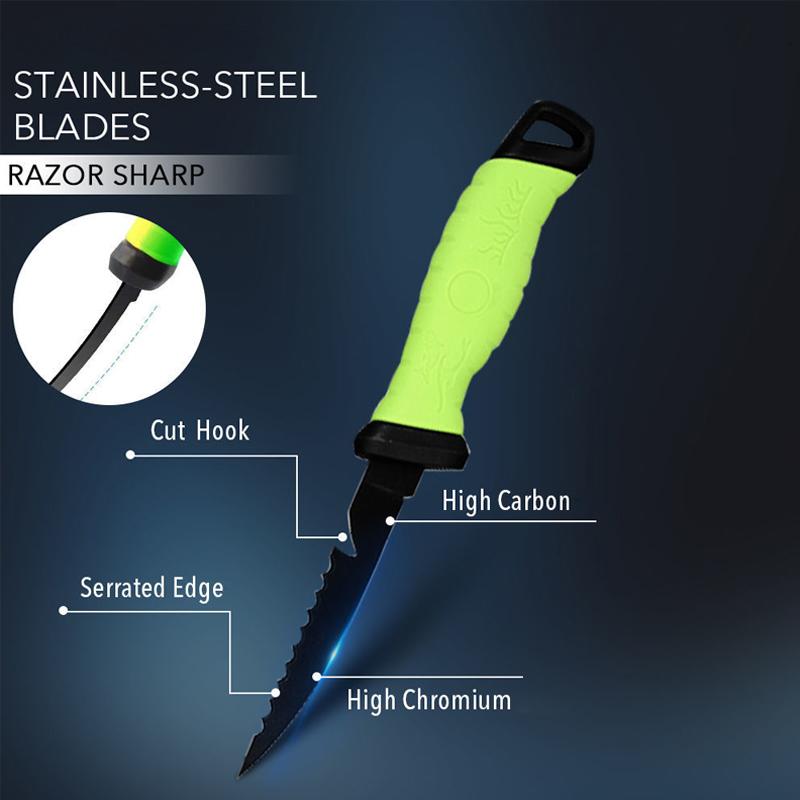 Fillet Boning Knife for Fish Cleaver Butcher Kitchen Knives Fishing Knife Stainless Steel Fishes Slicing Vegetable Fruit Cutter