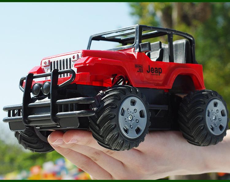 Four-Wheel Drive Remote Control Off-Road Racing Jeep Toy for Kids