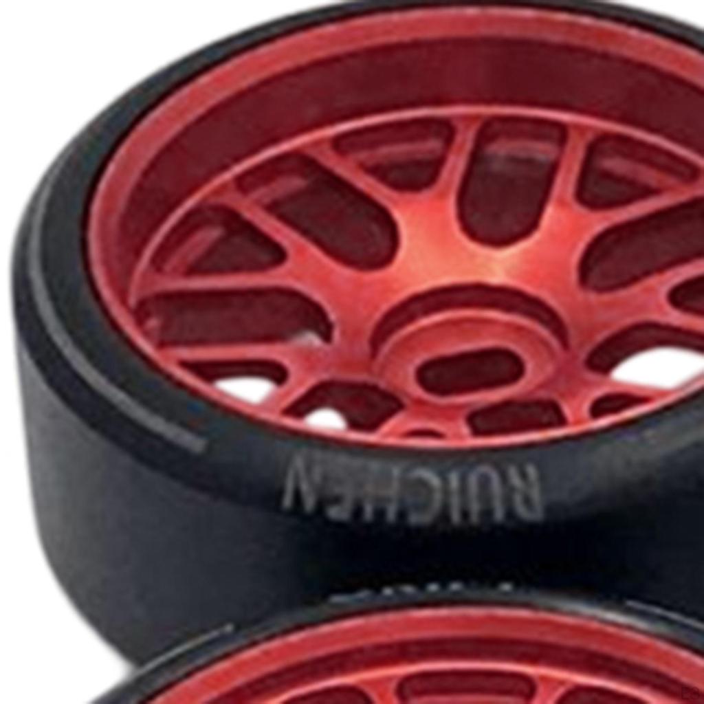 4Pcs 1:28 Tyre Parts for 284131 K969 Vehicles Crawler Model Buggy Trucks