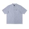Loose Fit Striped Design Short Sve Casual Shirt Men Shirts LMT012212210901A10197