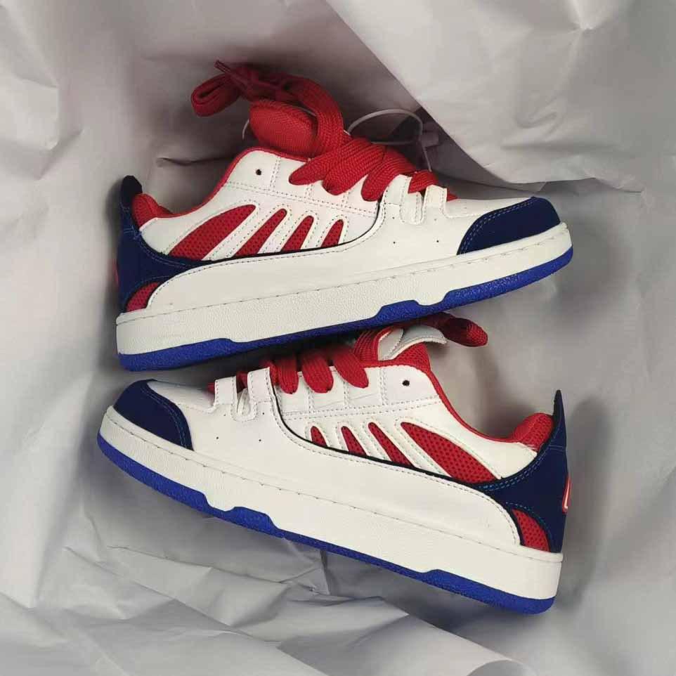 

Новая летняя модная шикарная легкая контрастная спортивная обувь женская нишевая повседневная студенческая обувь для скейтборда тренд 42