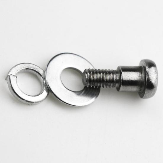 2 Pcs Scooter Rear Wheel Fixed Bolt Screw Metal Fixed Screw Replacement for Xiaomi M365/PRO Electric Scooter Parts Accessories