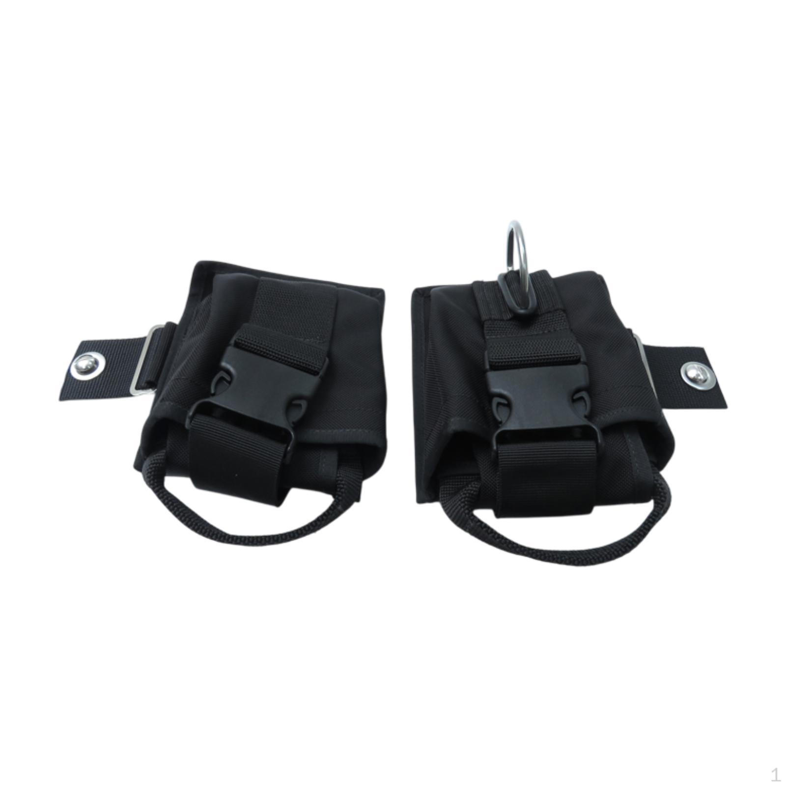 

Weight Belt Pockets Pouches for Diving Scubas Counterweight Practical Quick Release Carriers