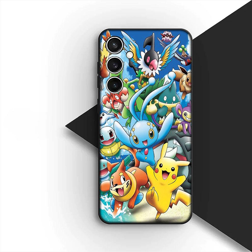 

Soft Cover for Apple iPhone 17 Pro XS Max Air 6 7 8 Plus 5 + SE 2022 SE2 16E Casing Phone Case Mewtwo P-Pokemons Mew P-Pikachus iPhone17 Pro