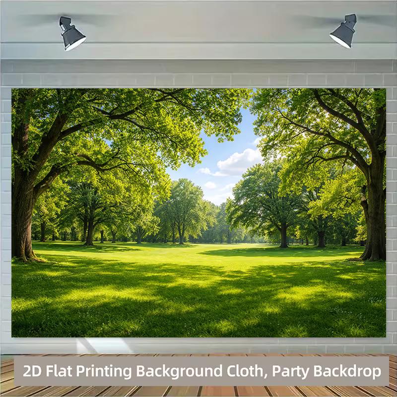 

Sunny Tree Park Backdrop Photography Background 47.2x31.5inch/120*80cm