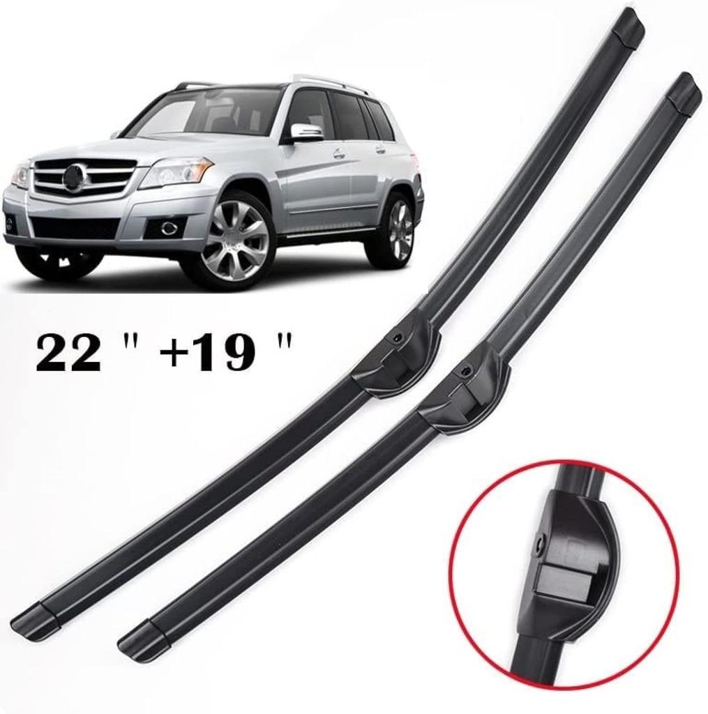For Mercedes-Benz GLK-Class X204 Wiper Blade Set 2008-2014 Side Insert Wiper