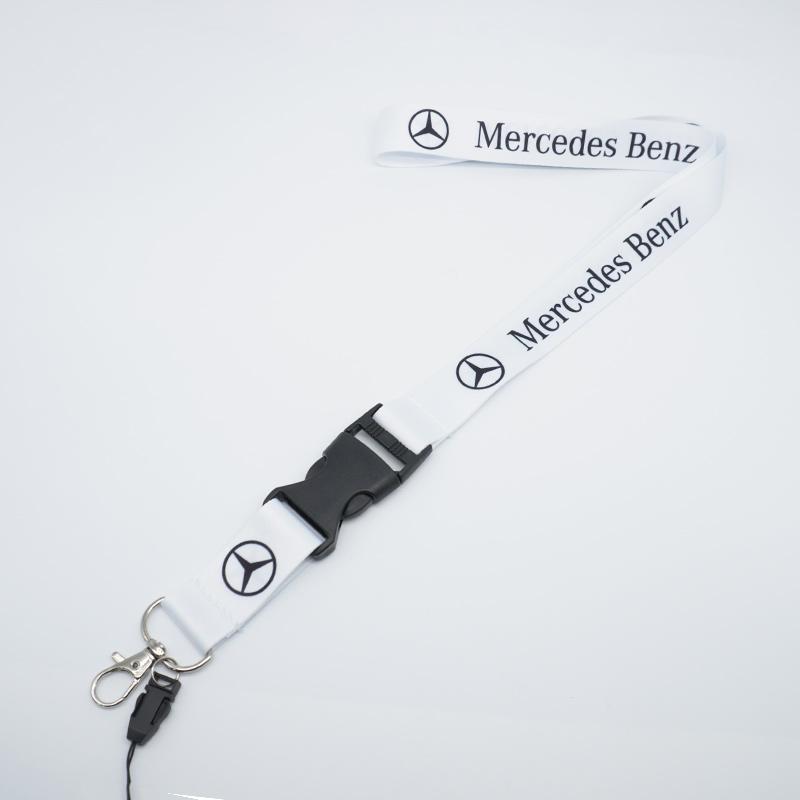 Nieuwe 2025 Mode Nekbanden Lanyard Sleutelhanger Ring Werk ID-kaart Ophangtouw Voor Mercedes Benz A C E S G Klasse GLC CLE CLA GLB