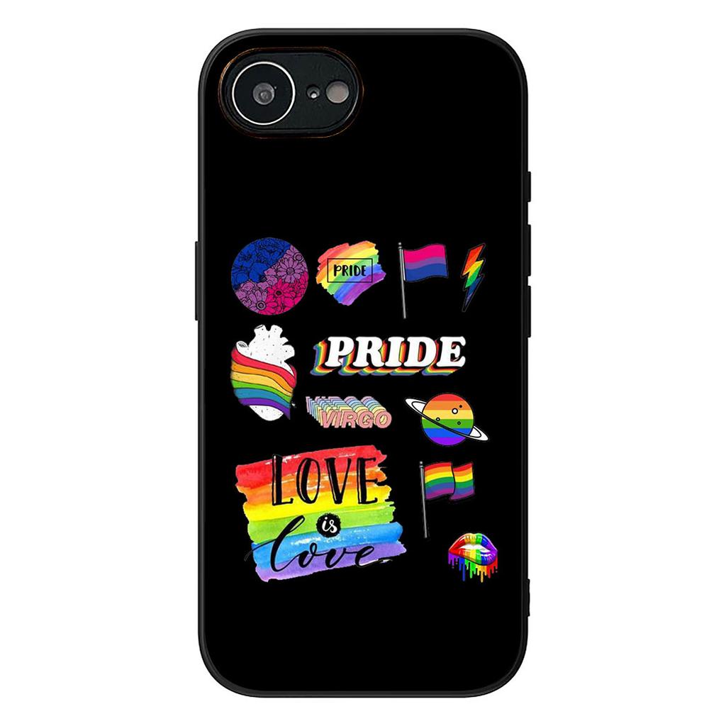 Love is Love Rainbow LGBT Gay Lesbian Cover for Samsung Galaxy A06 A05 A14 A50 A51 A52 A12 A13 A23 A70 A07 A25 A26 A72 A56 Case