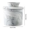 Butter Crock Butter Keeper Cheese Storage Container Butter Dish Ceramic Style Bell Jar Holding Plate Keeper