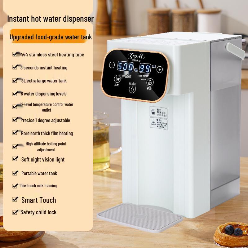 Instant Hot Desktop Direct Drinking Water Dispenser with Intelligent Digital Display and Rapid Heating