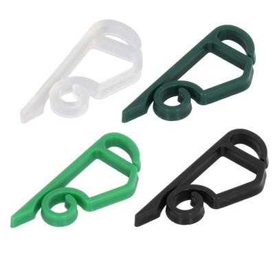 100pcs Christmas Lights Gutter Clips Reusable Waterproof Frostproof Plastic Gutter Clips String Ligh
