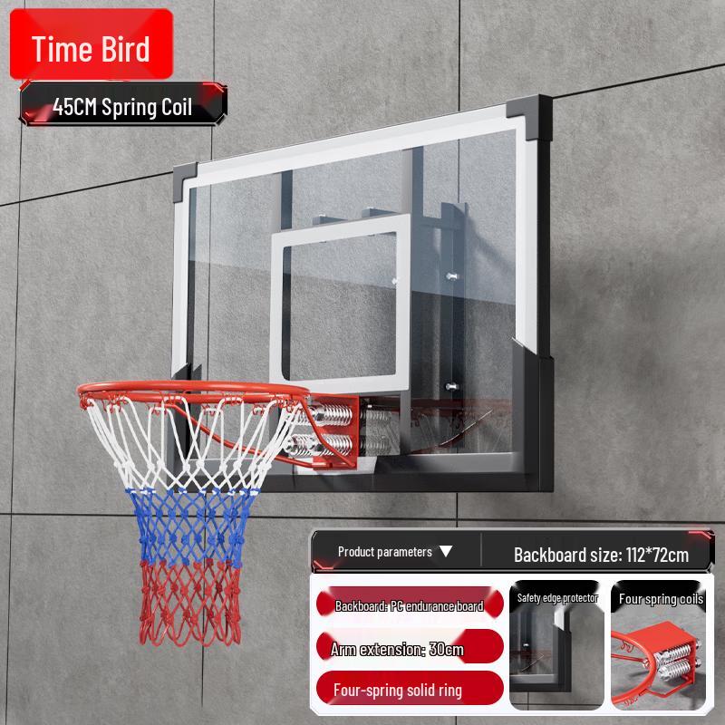 Shi Niao Adjustable Wall-Mounted Basketball Hoop
