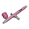 Pistol Aerograf Roz Duze Diametru 0.3mm Pistol de Vopsit Aerograf Portabil pentru Nail Art