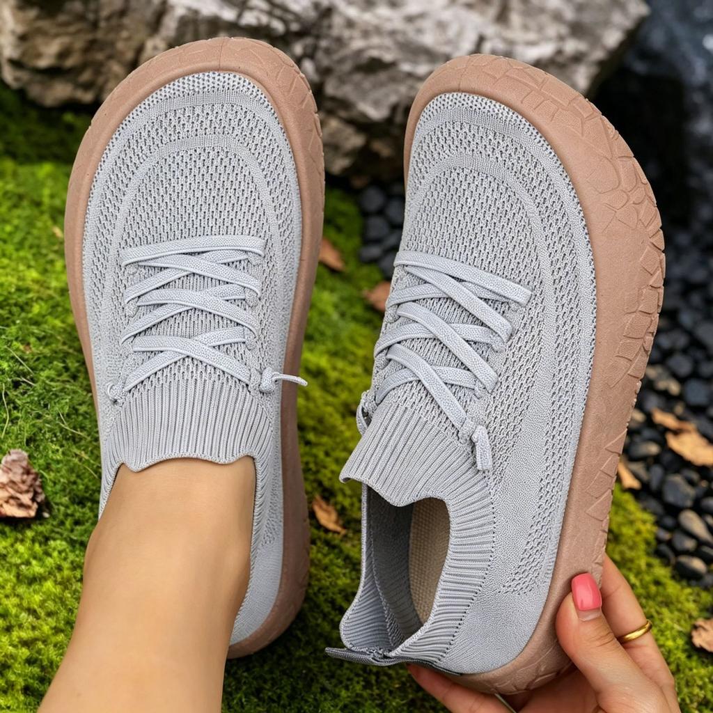 Women's Shoes Casual Sneakers Wide Toe Comfortable Flat Shoes for Vacation Travel and Home Shoes