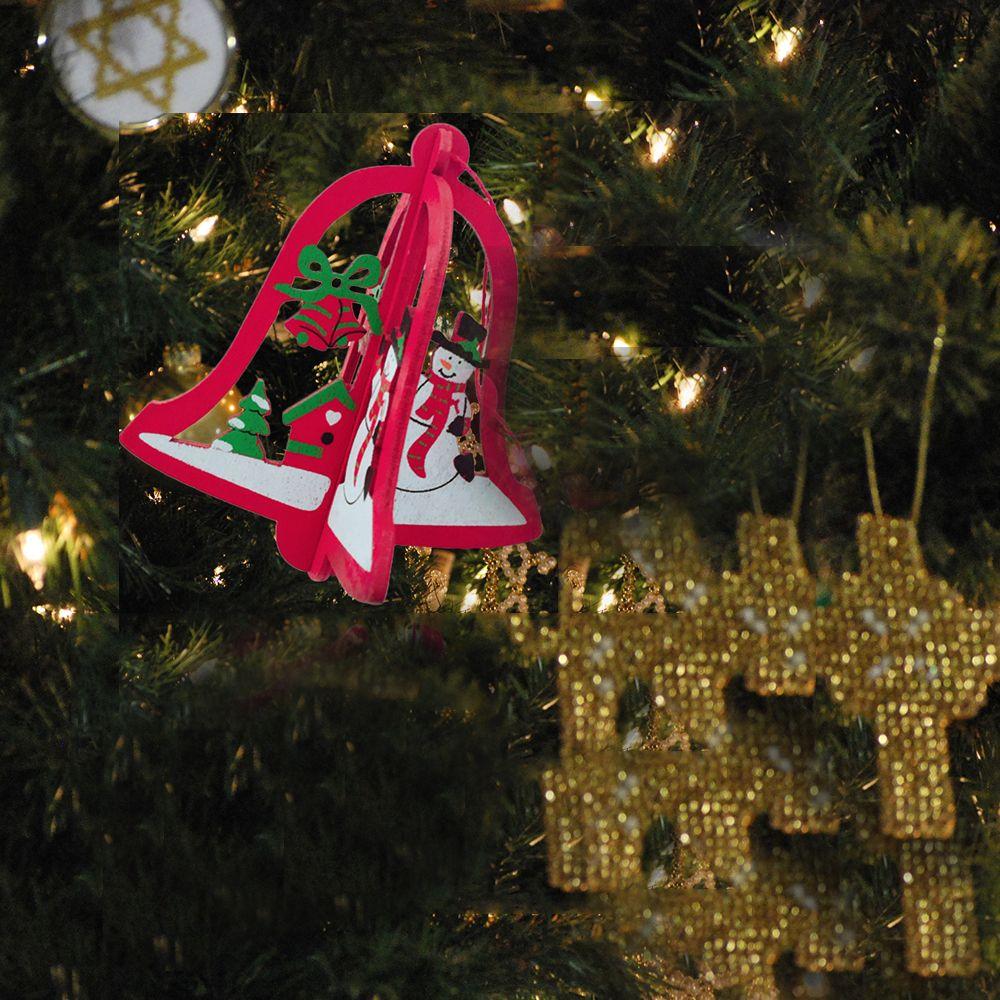 

Party Supplies Gifts Hanging Wooden Ornaments Christmas Decor Xmas Tree Decorations 3D Pendant