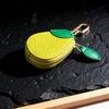 Cute Fruit Design Coin Purse Keychain, Mini Case & Jewelry Storage Bag, Lovely Charm Gift, Portable Bag Pendant for Daily Use