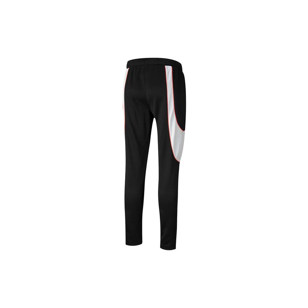 Puma Fs Track Pant Logo Print Reflective Color Block Knitted Sports Pants Men Bottoms Black 530510-02