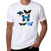 Butterfly sticker sheet  TShirt Big and Tall Short Sleeve Tee TShirt