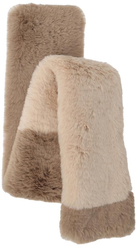 Moonbat Faux Fur Cold Women's Scarf, Soft, Washable, Protection, Two-Tone, 24-906-76178 21-00