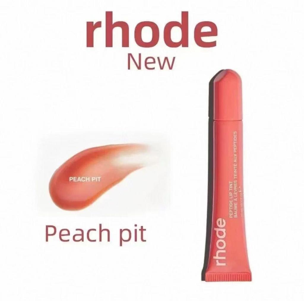 In Stock Rhode Raspberry Tinted Hailey Lip Glaze Lipstick