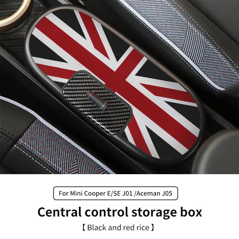 Centralny Schowek Sterujący Dla BMW Mini Cooper E/SE J01 J05 Aceman 2024 2025 Schowek w Centralnym Podłokietniku Akcesoria Samochodowe